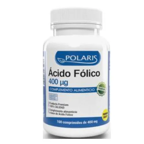 Acido folico 400mcg 100comp polaris